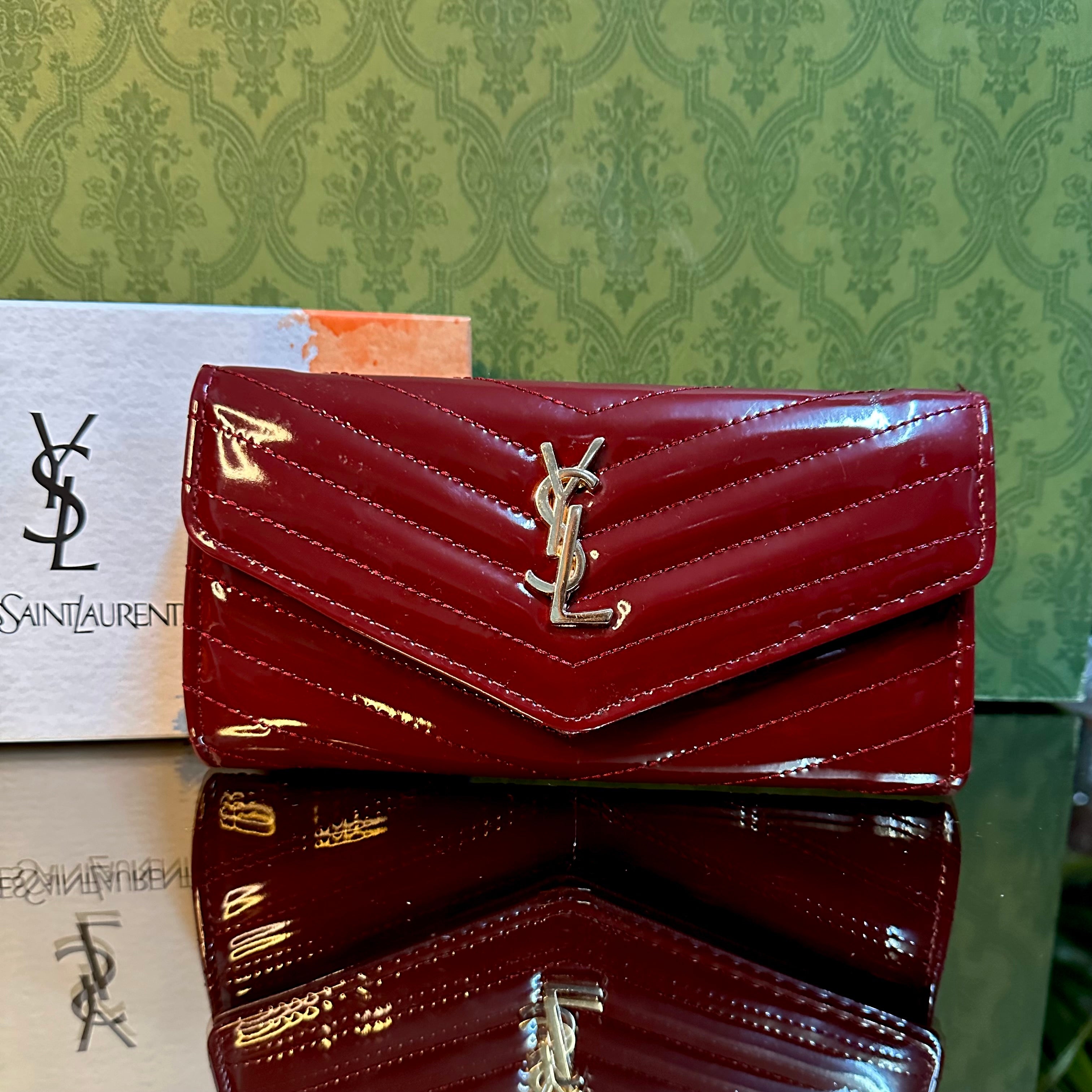 YSL Μπορντό λουστρίνι￼