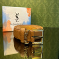 Ysl ζώνη Δερμάτινη Ταμπα